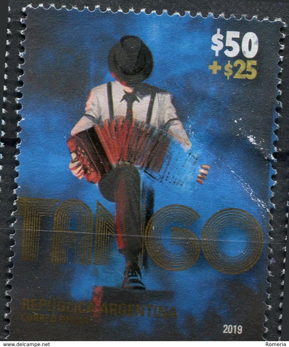 Argentine - 2019 - Yt 3219 - Tango - Obl.  B - Used Stamps