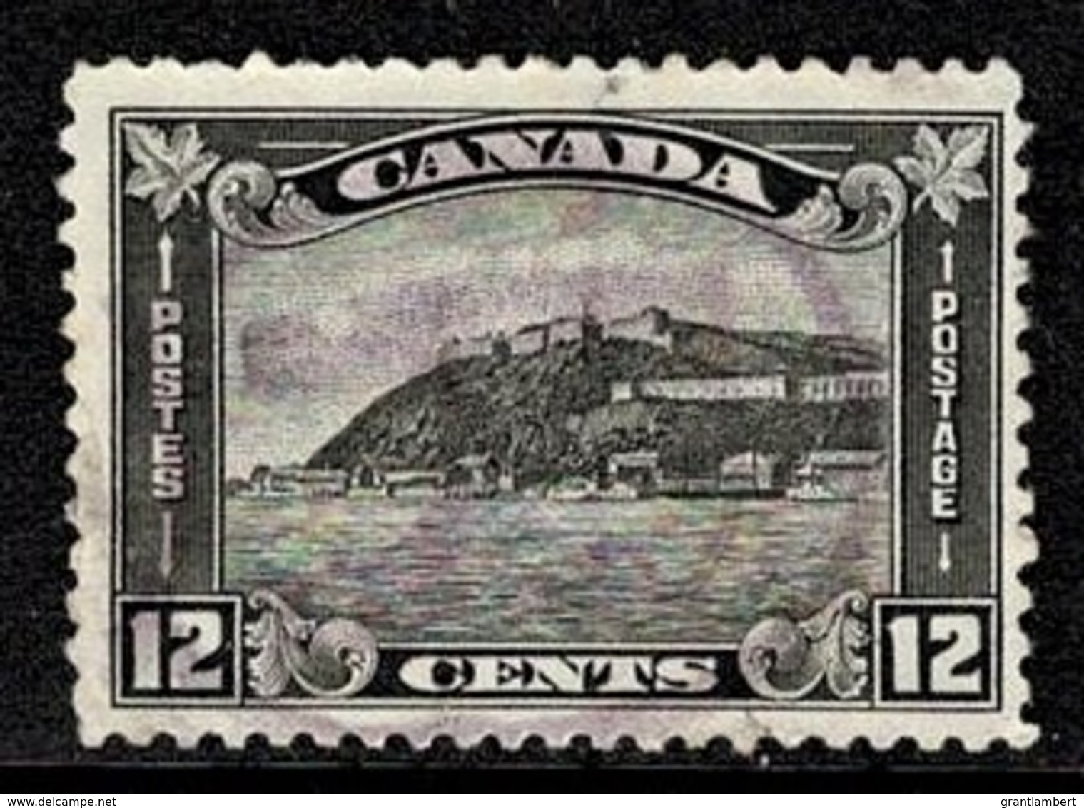 Canada 1930 12c Citadel - Black Used  SG 300 - Gebraucht