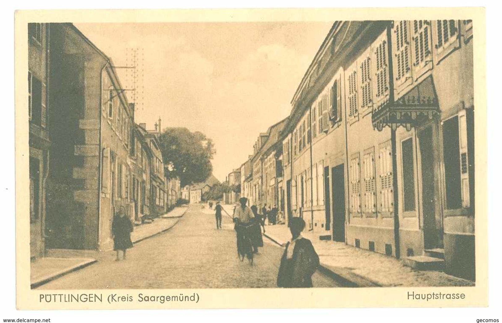 57 - PUTTELANGE - PUTTLINGEN (Kreis Saargemund) - Hauptstrasse - Puttelange