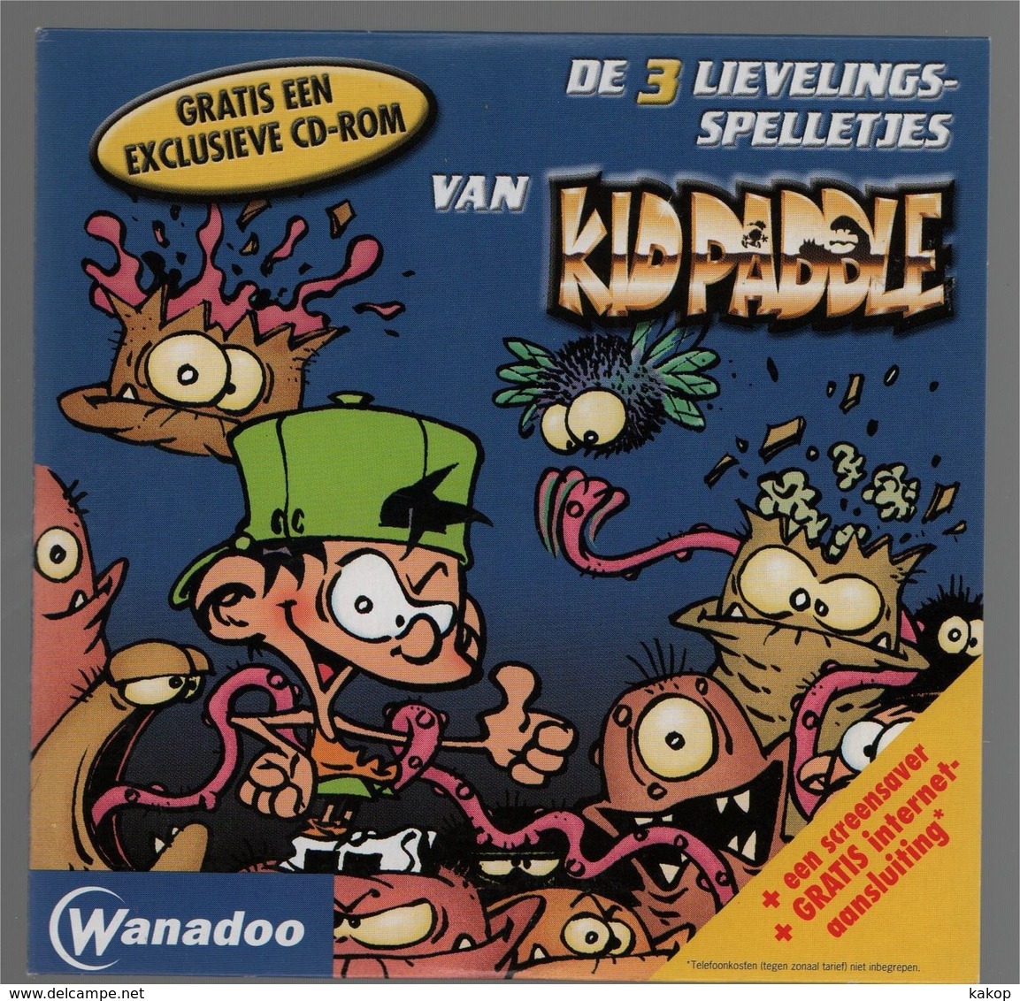 CD Dupuis Kid Paddle Midam Wanadoo 2000 - Autres & Non Classés