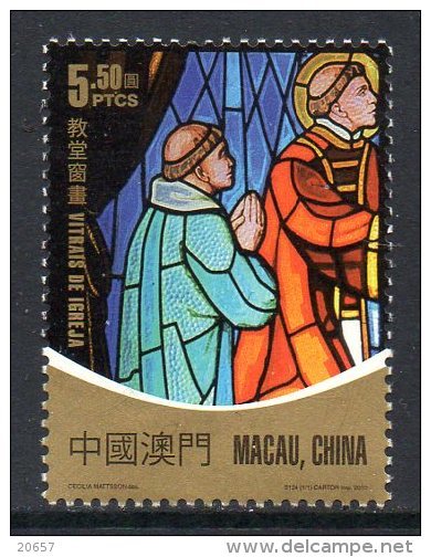 Macau Macao 1506 Aland , Vitrail , Christianisme - Joint Issues