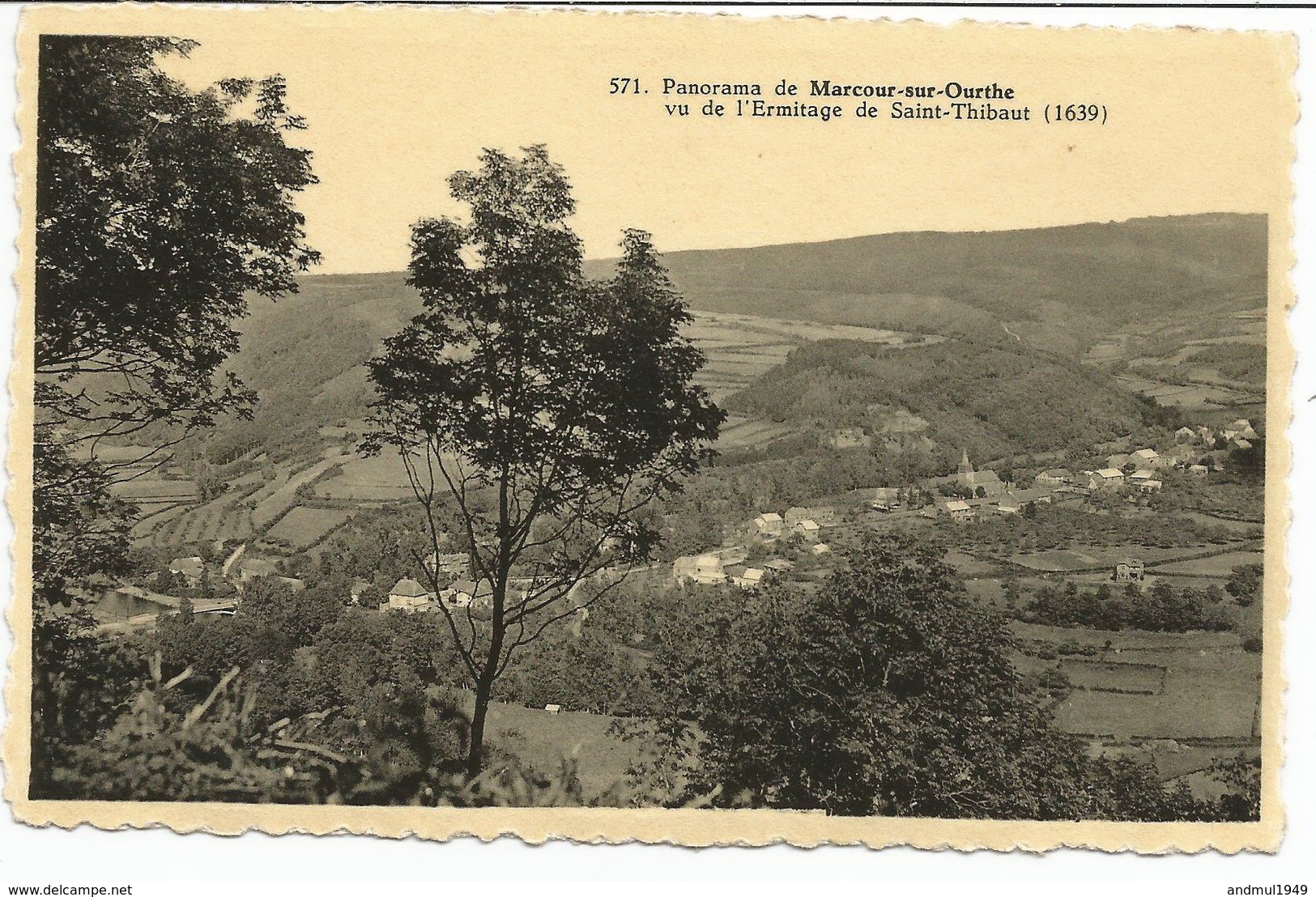 Panorama De MARCOURT-sur-OURTHE Vu De L'Ermitage De Saint-Thibaut - N'a Pas Circulé - Les Editions "Arduenna" - Rendeux