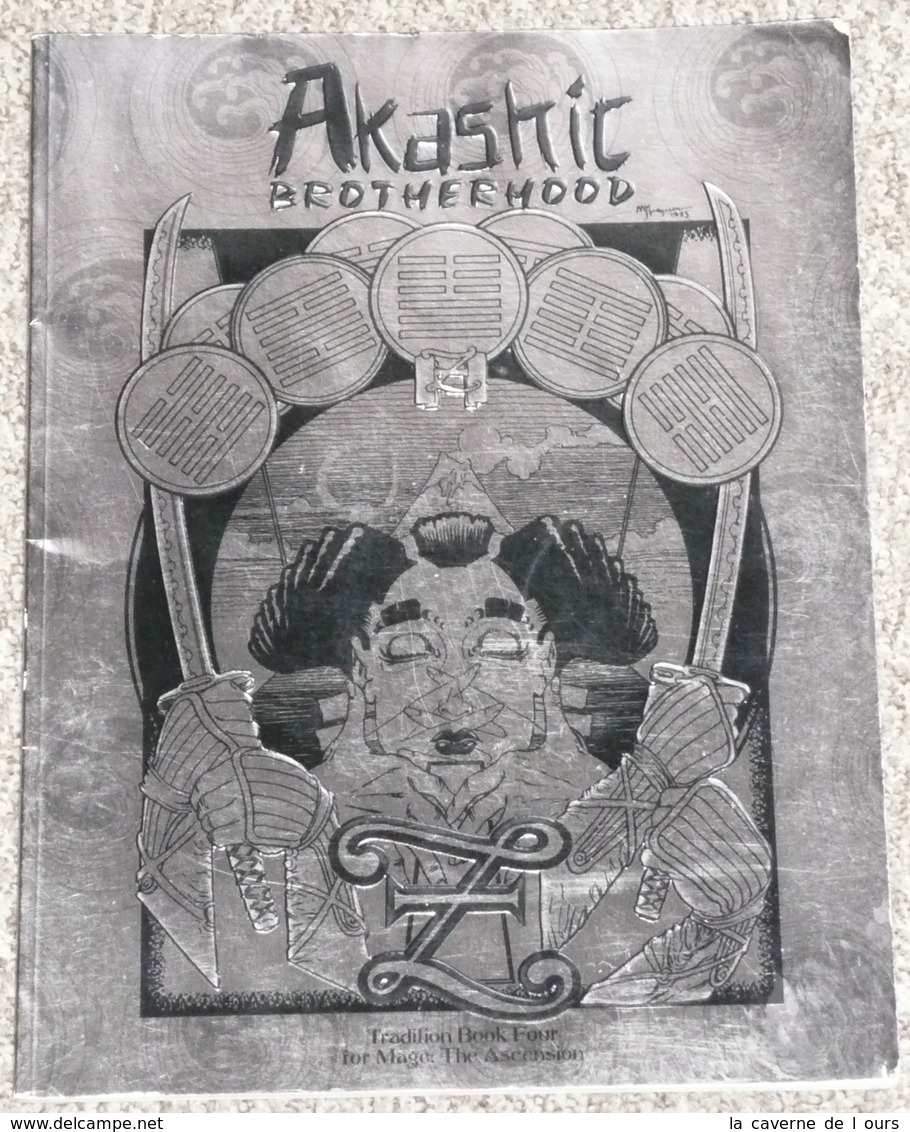 Rare Ancien Livre Illustré AKASHIC Brotherhood Tradition Book Four For Mage : The Ascension, Emrey Barnes, 1994 - Non Classificati