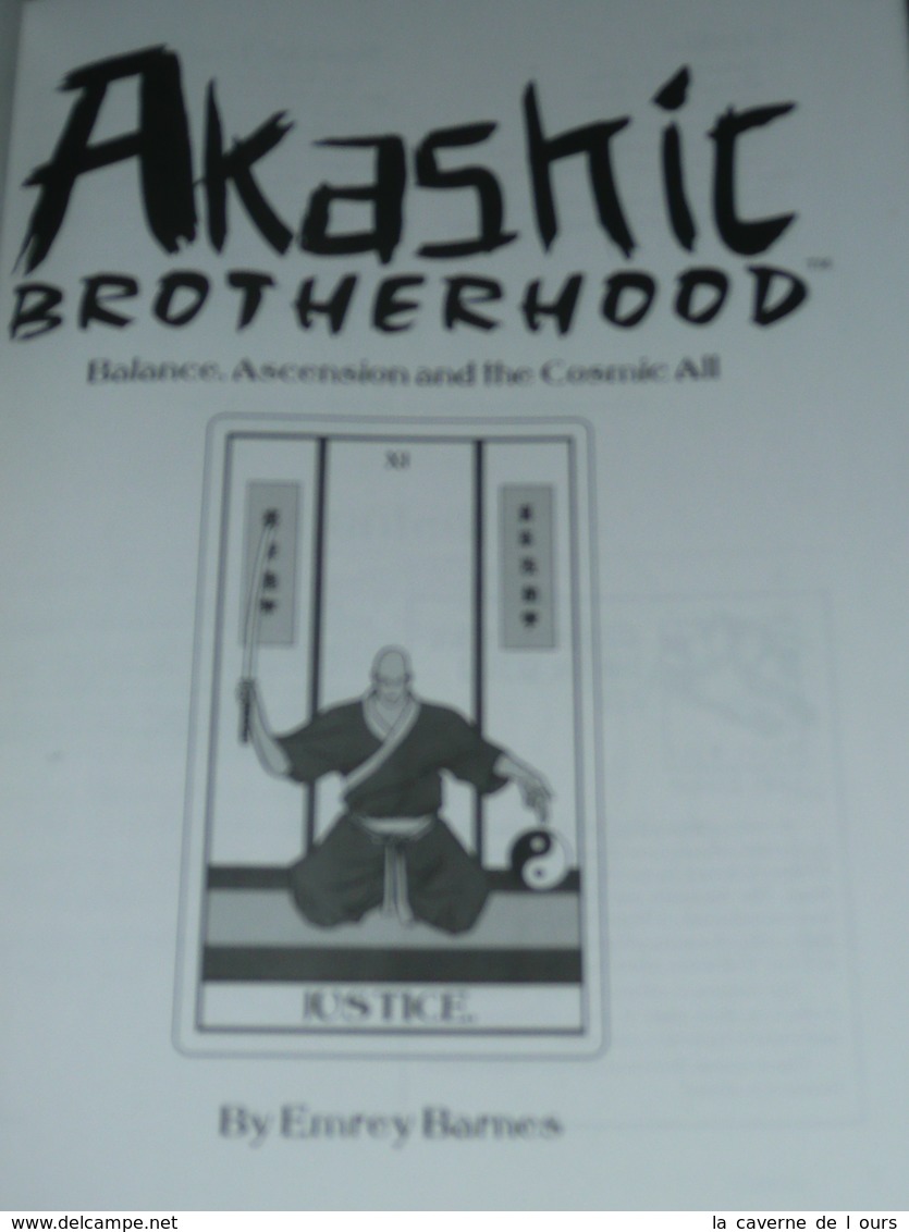 Rare Ancien Livre Illustré AKASHIC Brotherhood Tradition Book Four For Mage : The Ascension, Emrey Barnes, 1994 - Sin Clasificación