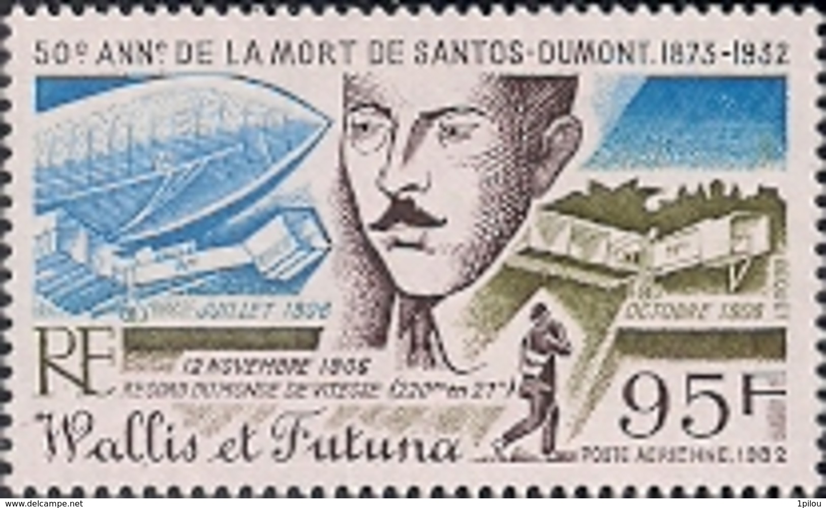 N° PA117** SANTOS-DUMONT - Unused Stamps