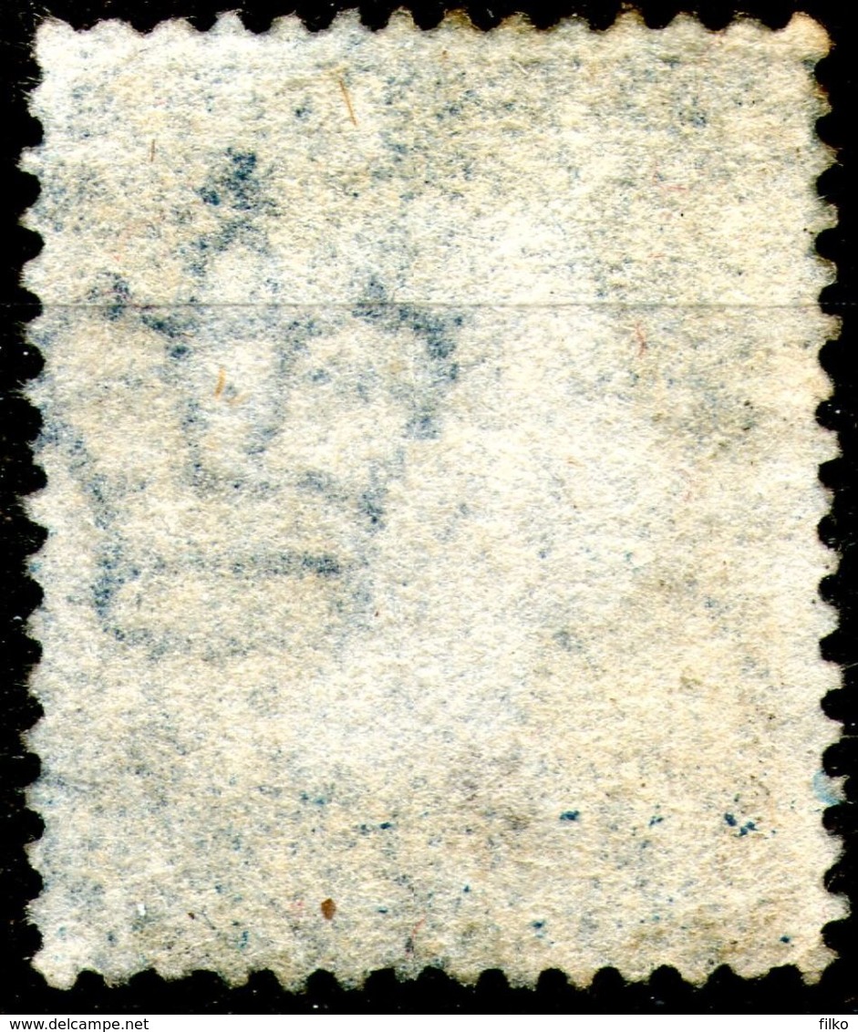 QV 1869,twopence,SG45,pl.13,used As Scan - Used Stamps