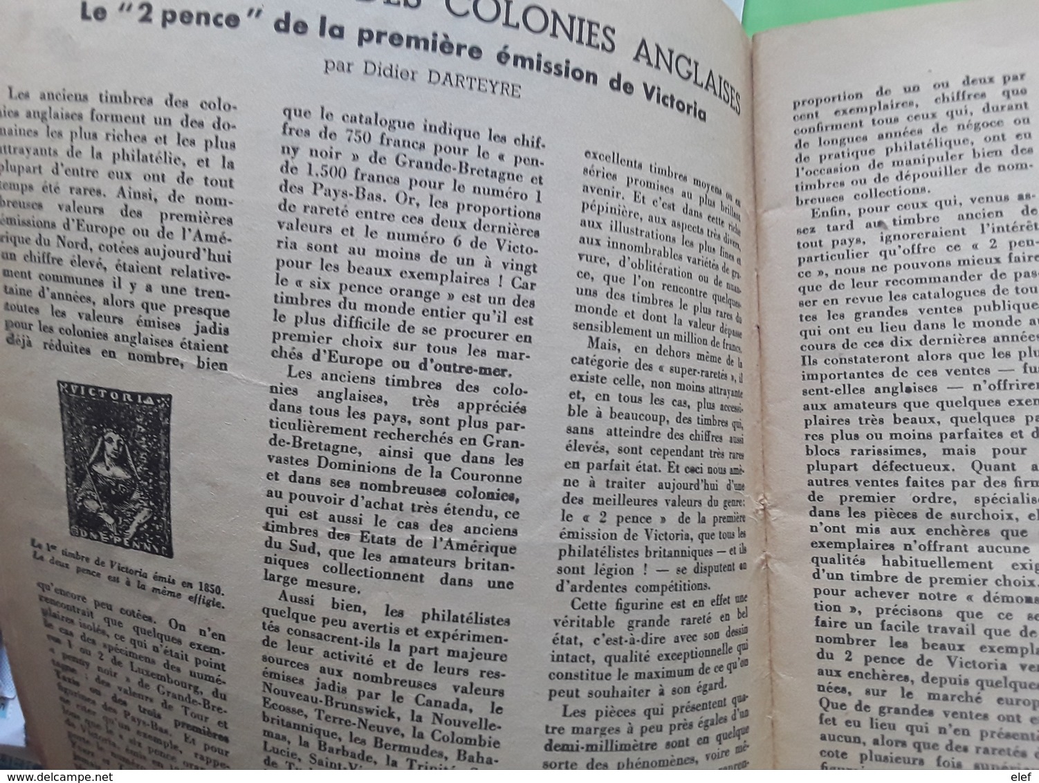 Magazine LA QUINZAINE PHILATÉLIQUE 1er Avril 1946, 1er Timbre De Norvège, Aerophilatelie,aerogrammes, 2 Pence Victoria - Frans (vanaf 1941)