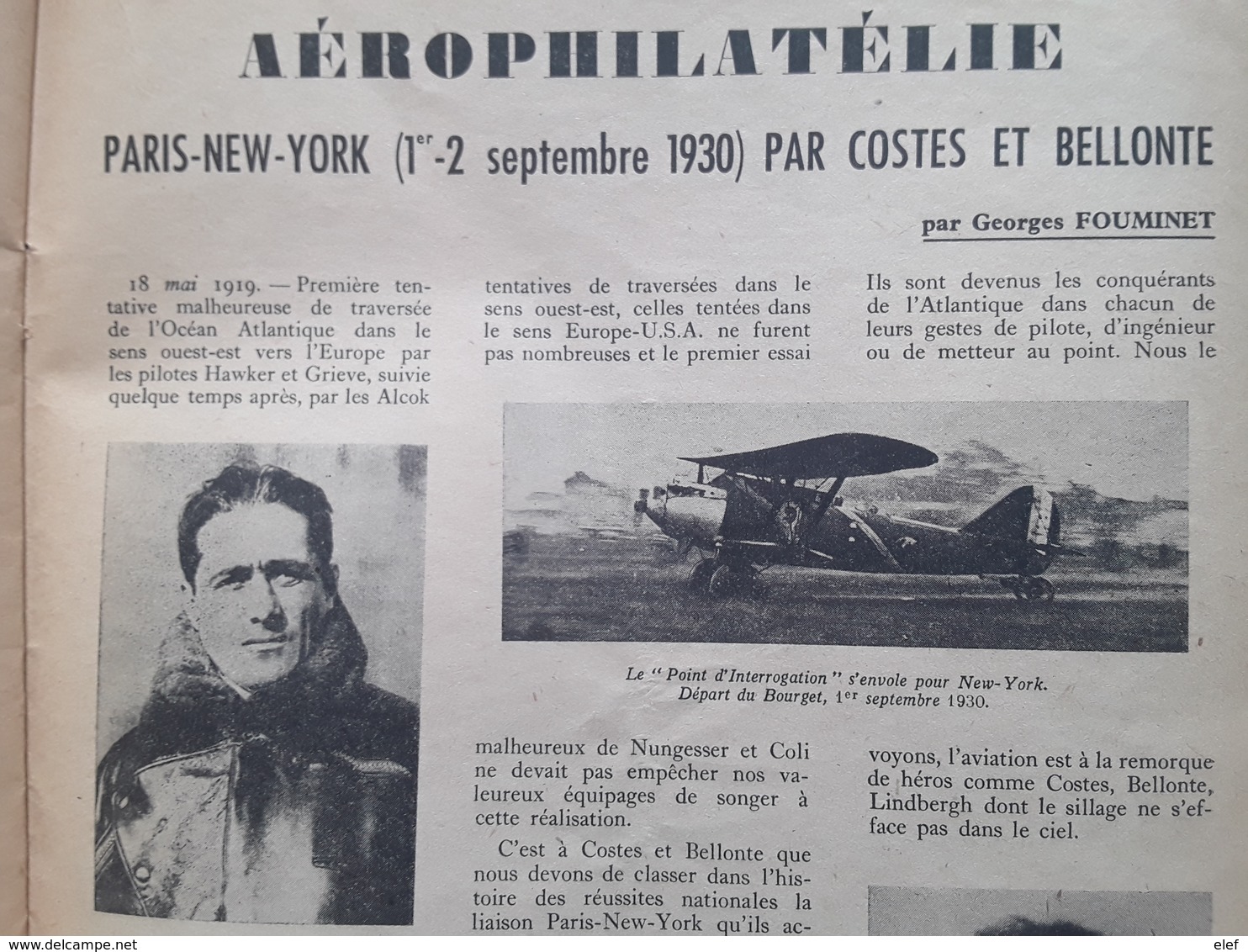 Magazine LA QUINZAINE PHILATÉLIQUE 15 Avril 1946, Aerophilatelie Paris New York,50 F Burele,1f Vermillon France Libre - Français (àpd. 1941)