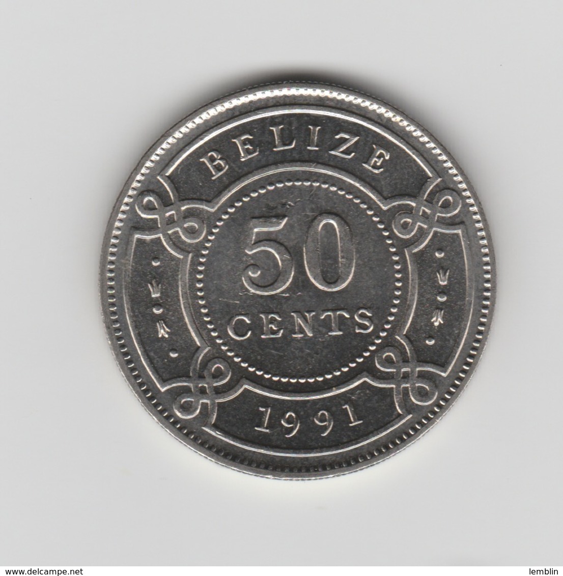 50 CENTS 1991 - Belize