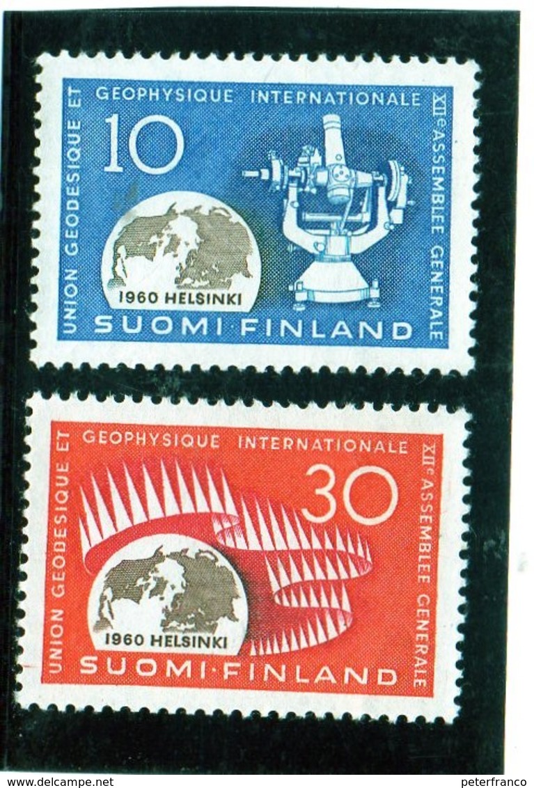 CG39 - 1960 Finlandia- Anno Int. Della Geofisica - Año Geofísico Internacional