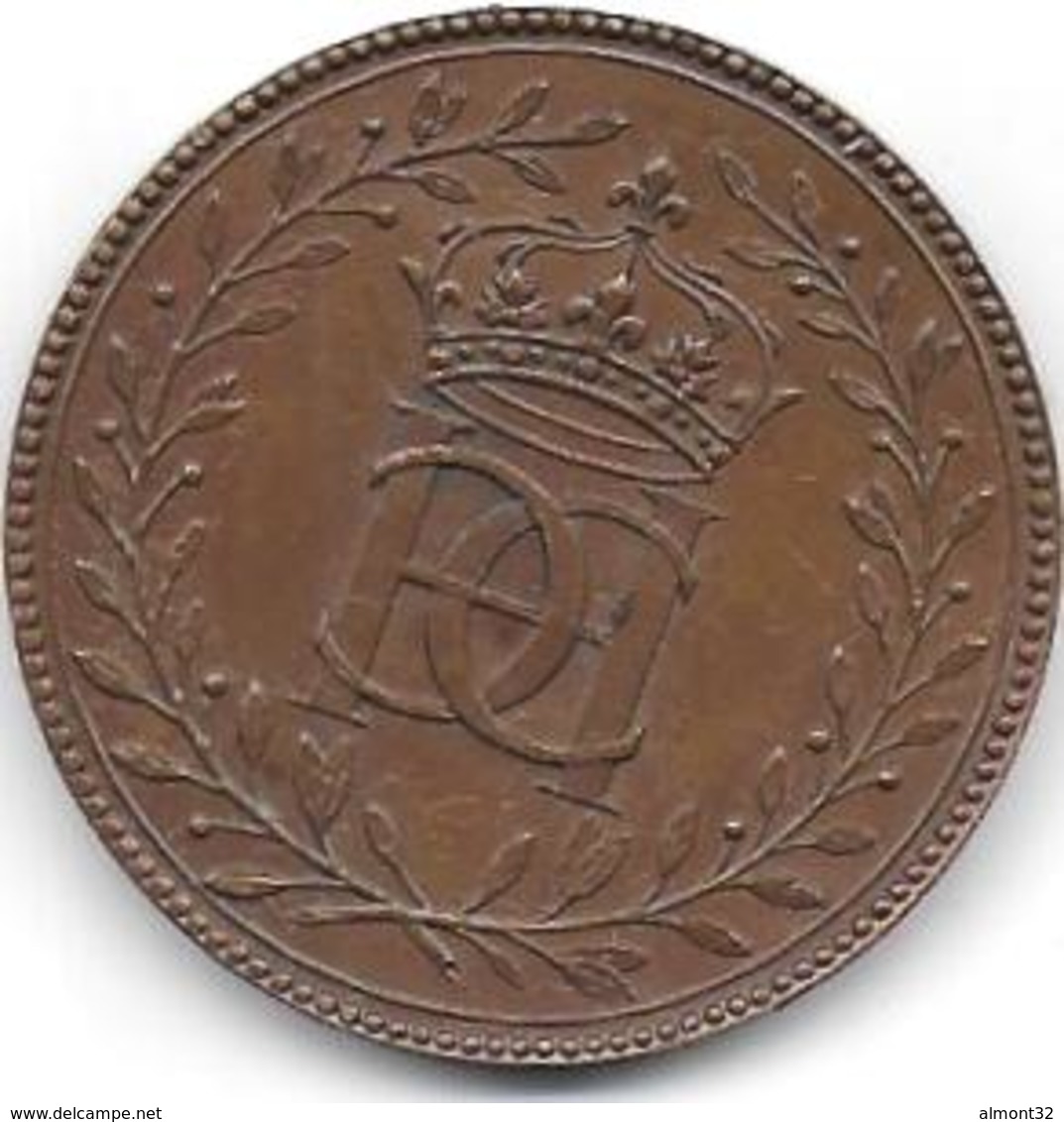 CATHERINE DE MEDICIS - Médaille Frappe Ancienne ( Pas De Poinçon ) - Monarchia / Nobiltà