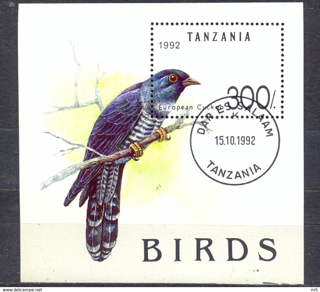 TANZANIA - FAUNA - BIRDS -  MI.NO.BL 190 - CV - 3,5 € - Tanzania (1964-...)