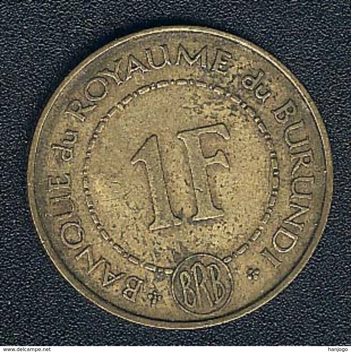 Burundi, 1 Franc 1965 - Burundi