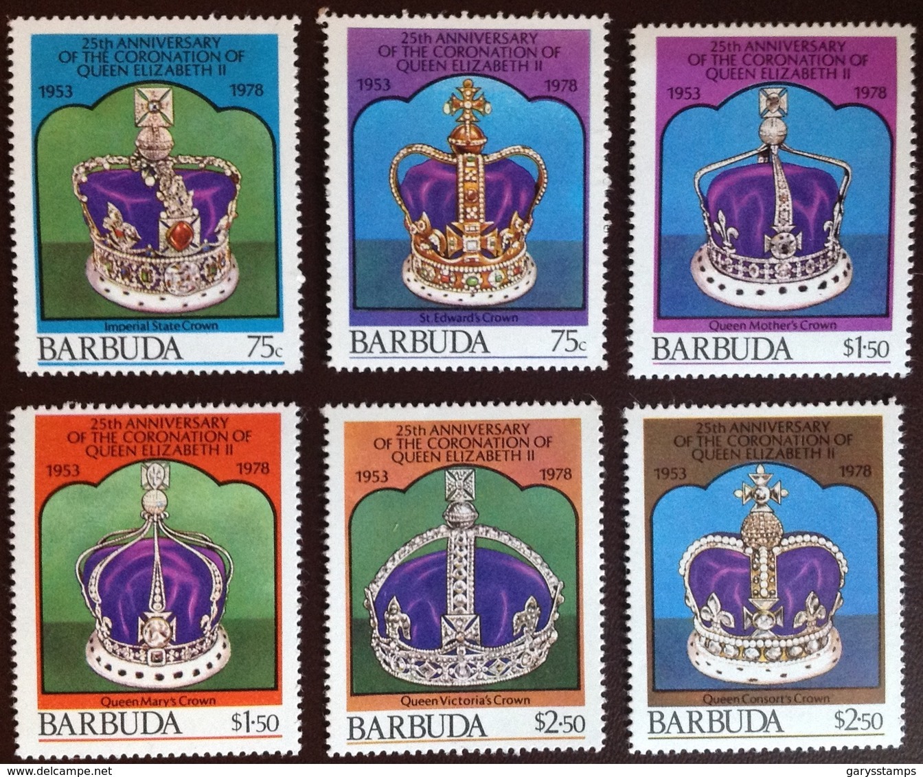 Barbuda 1978 Coronation Anniversary MNH - Antigua And Barbuda (1981-...)