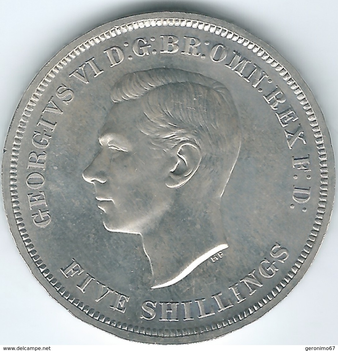 United Kingdom / Great Britain - 1951 - 5 Shillings - George VI - Festival Of Britain -  KM880 - L. 1 Crown