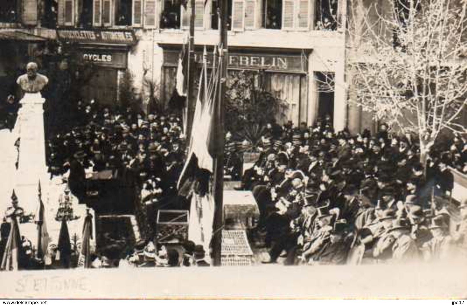 Inoguration Monument - Saint Etienne