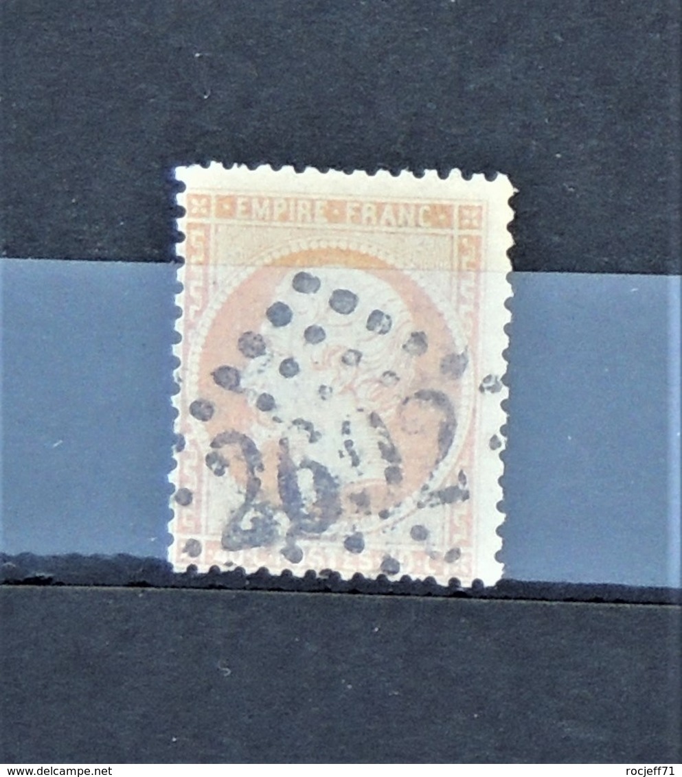 05 - 20 // France N° 23 - Oblitération GC 2602 - Nantes - 1862 Napoleon III