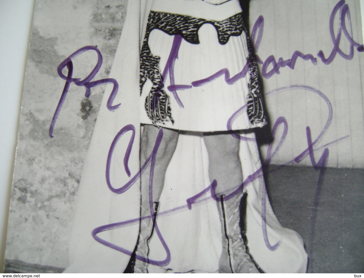 Autographe GILBERT PY TÉNOR LYRIQUE  THEATRE   Théâtre STAGIONE LIRICA  1974  AIDA  VERONA OPERA - Toneel & Vermommingen