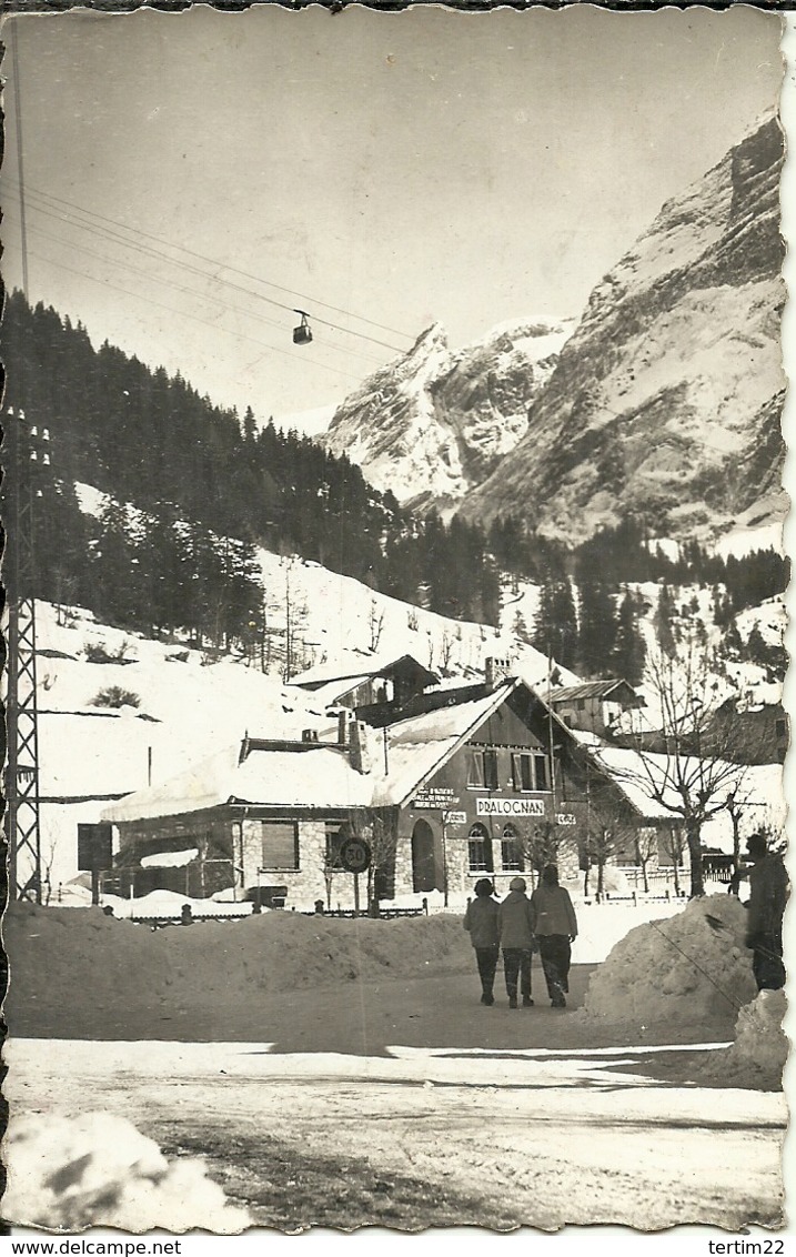 ( PRALOGNAN LA VANOISE )( 73 SAVOIE ) LE TELEPHERIQUE DU MONT BOCHOR - Pralognan-la-Vanoise