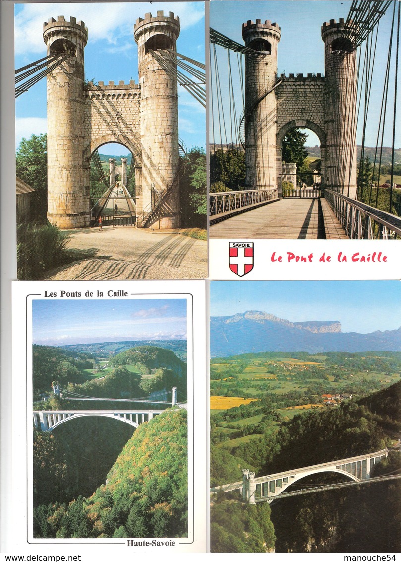 LOT DE 6 CPSM DES PONTS DE LA CAILLE (ALLONZIER LA CAILLE ?) - Annecy