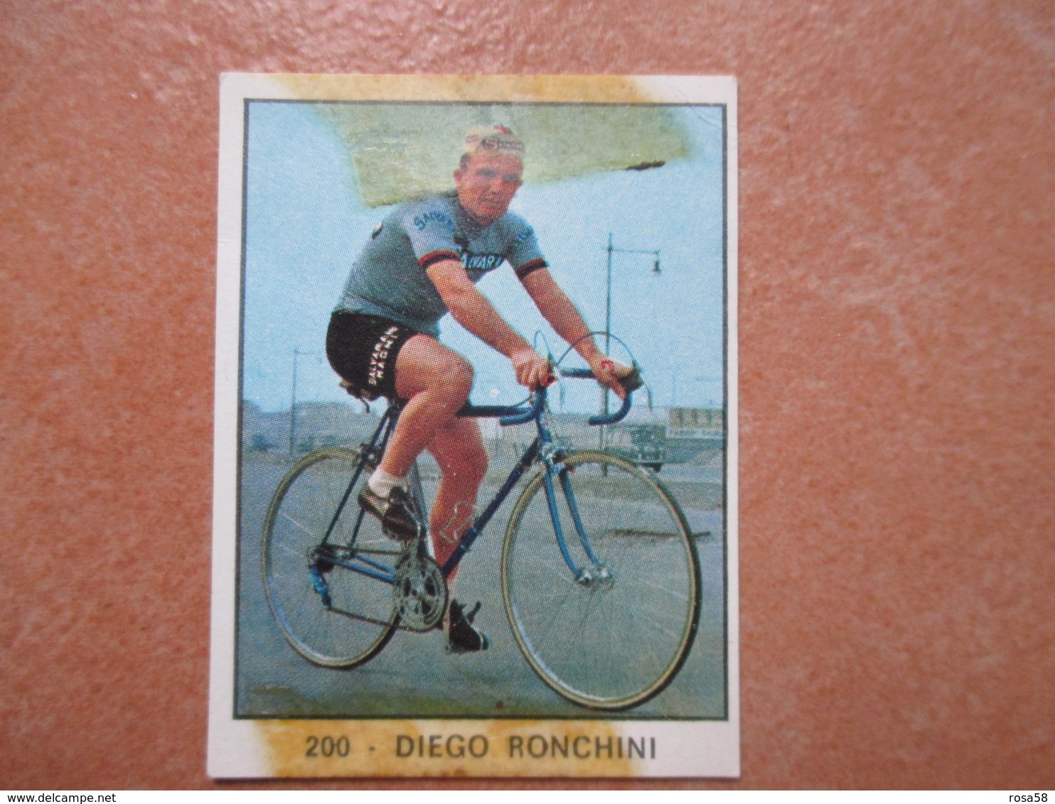 Figurina Edizione PANINI Campioni Dello Sport N.200 Diego RONCHINI Ciclismo  Macchie - Italian Edition