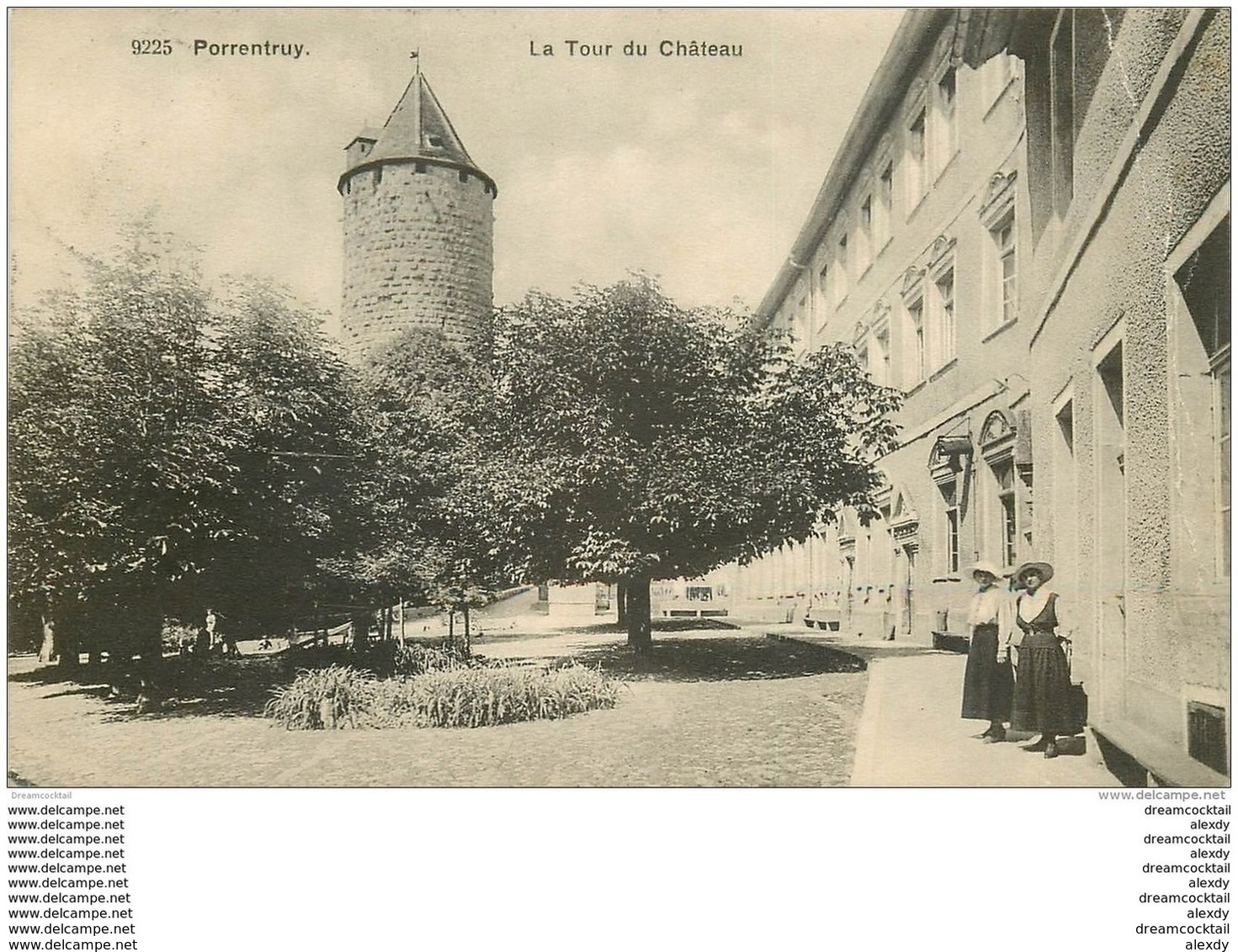 Suisse. PORRENTRUY. La Tour Du Château Animation - Porrentruy