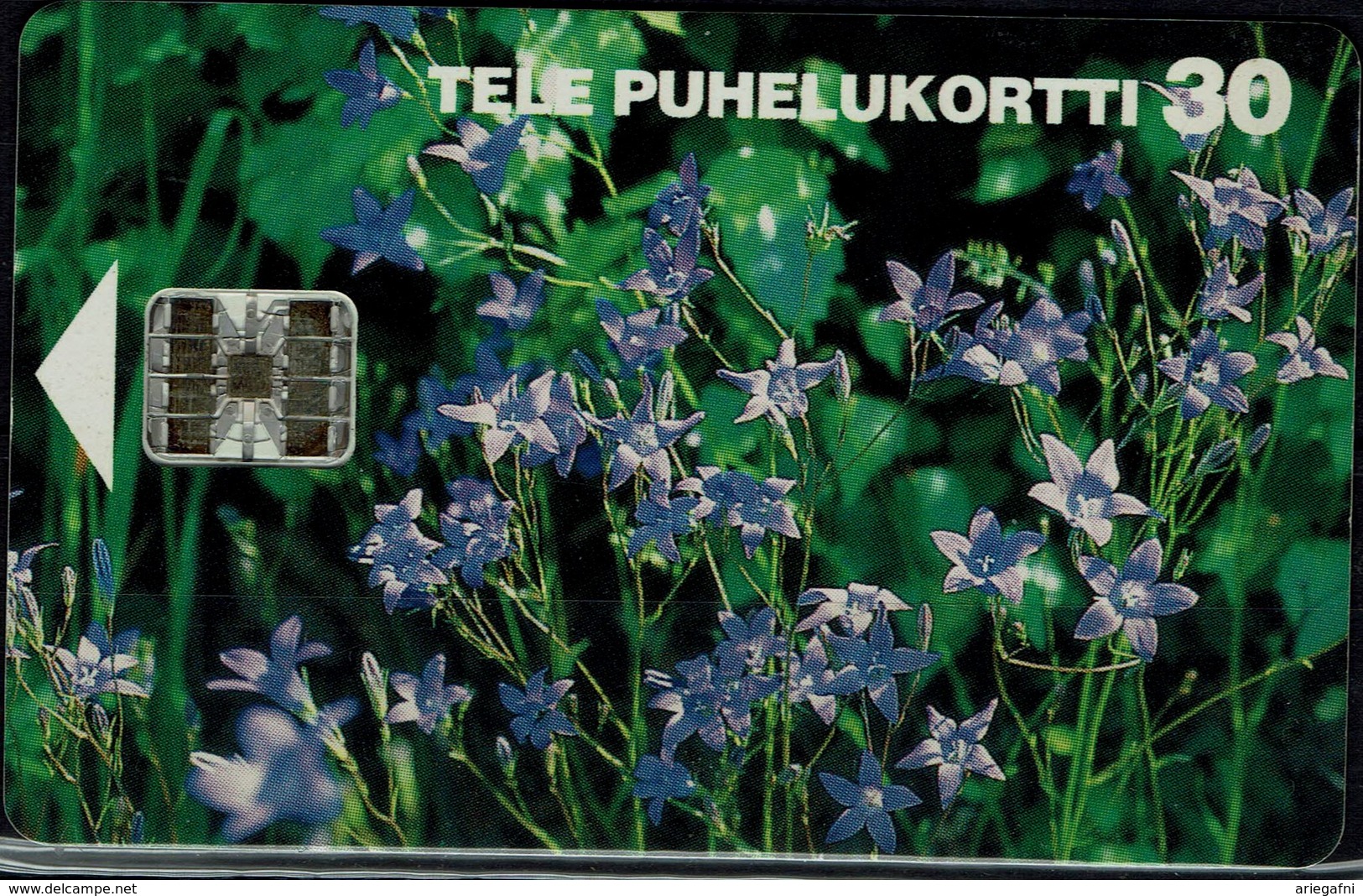 FINLAND 1995 PHONECARD FLOWERS USED VF!! - Flowers