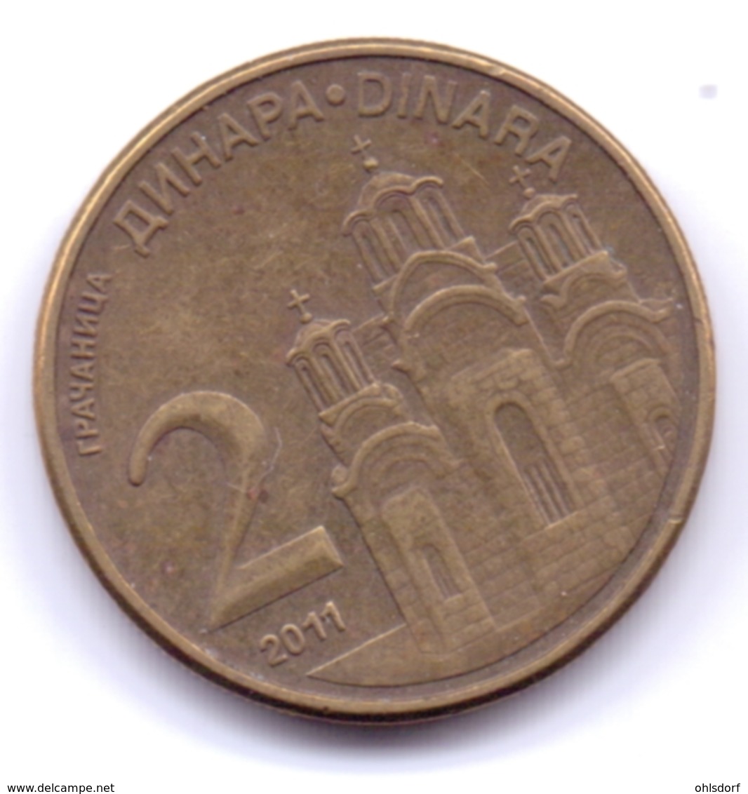 SERBIA 2011: 2 Dinara, KM 55 - Serbia