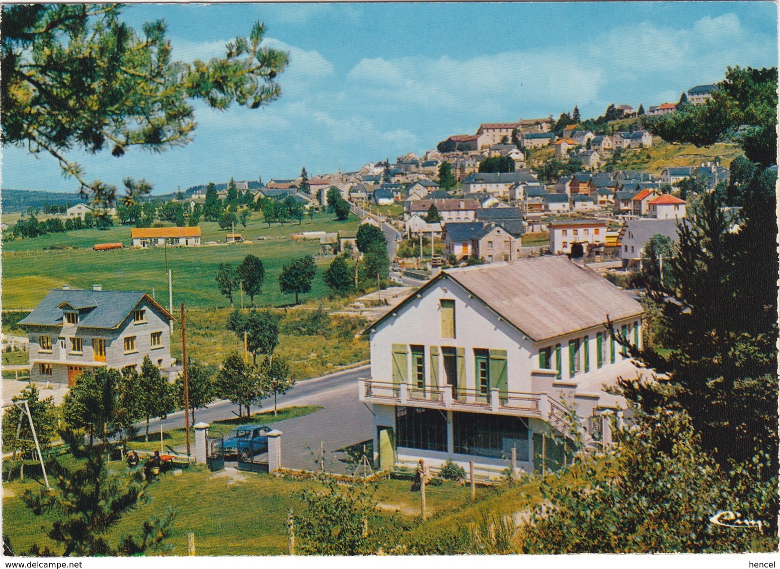 SAINT-ALBAN-sur-LIMAGNOLE. Annexe "Hôtel Du Centre" Au Pont De Baffie - Saint Alban Sur Limagnole