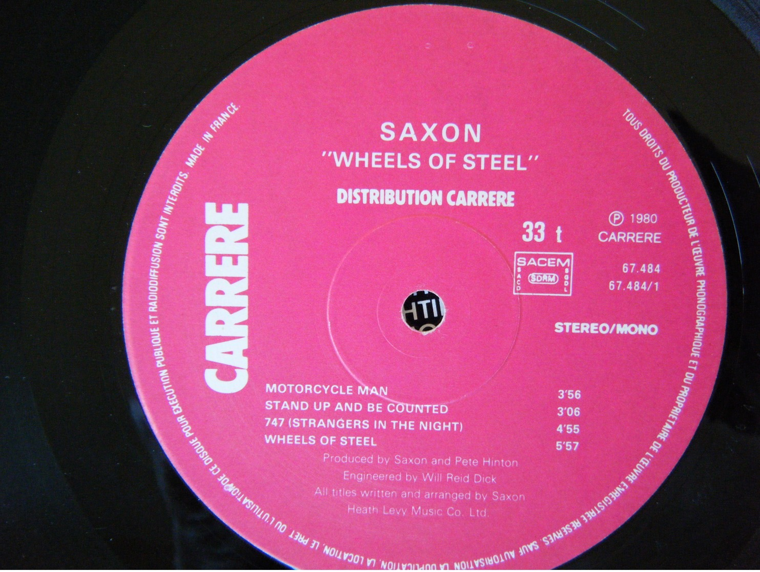 SAXON - Wheels Of Steel - Hard Rock & Metal