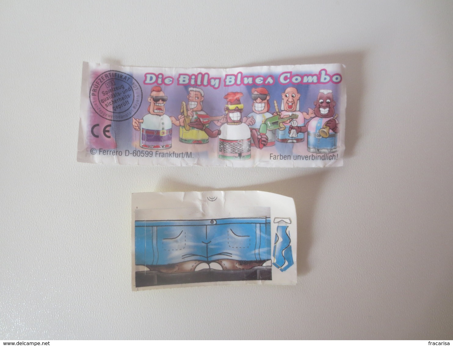 Kinder Surprise Deutch 1997 : BPZ + Stickers N° 636886 - Instructions