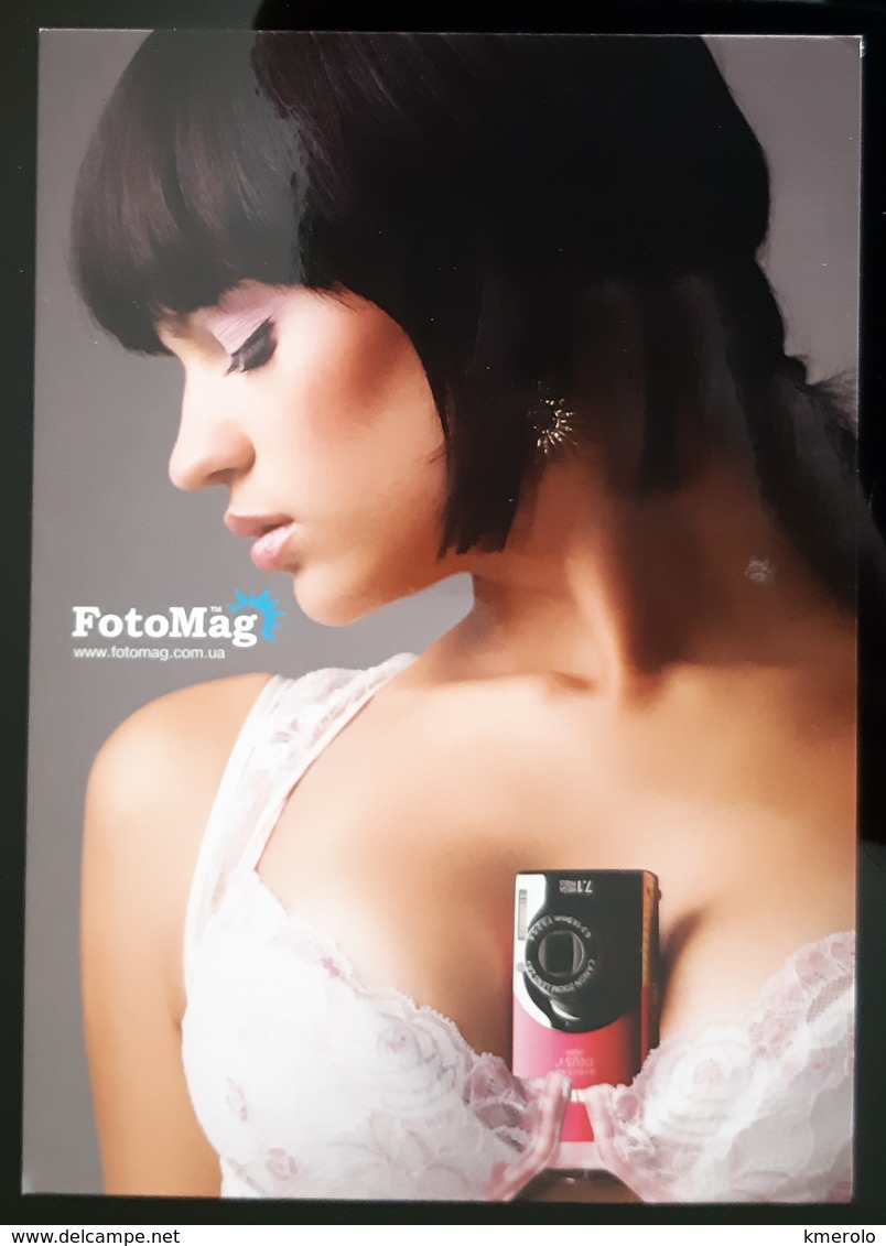 FotoMag Sexy Camera Female Carte Postale - Pin-Ups