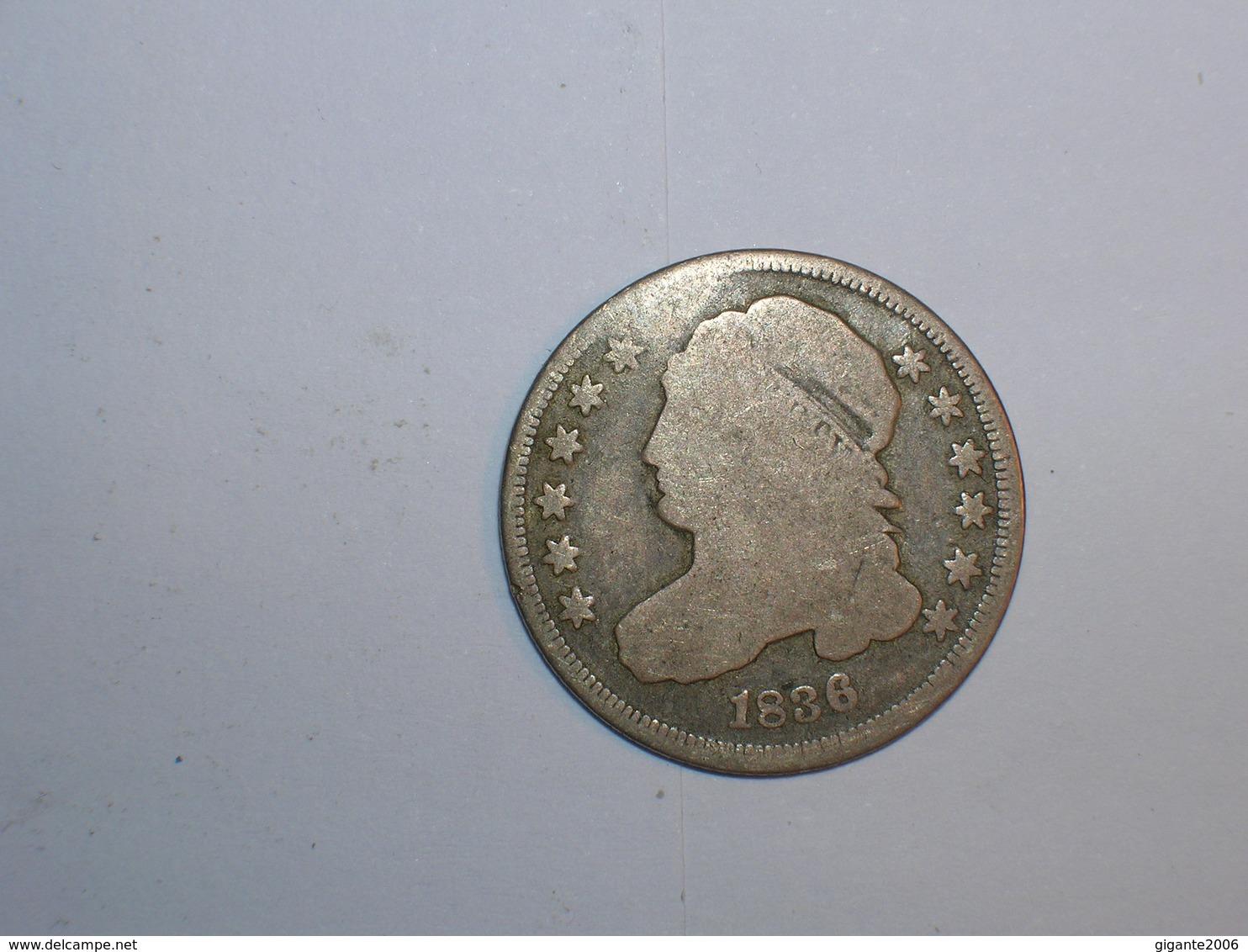 ESTADOS UNIDOS/USA 10 CENTAVOS 1836 (5853) - 1796-1837: Bust