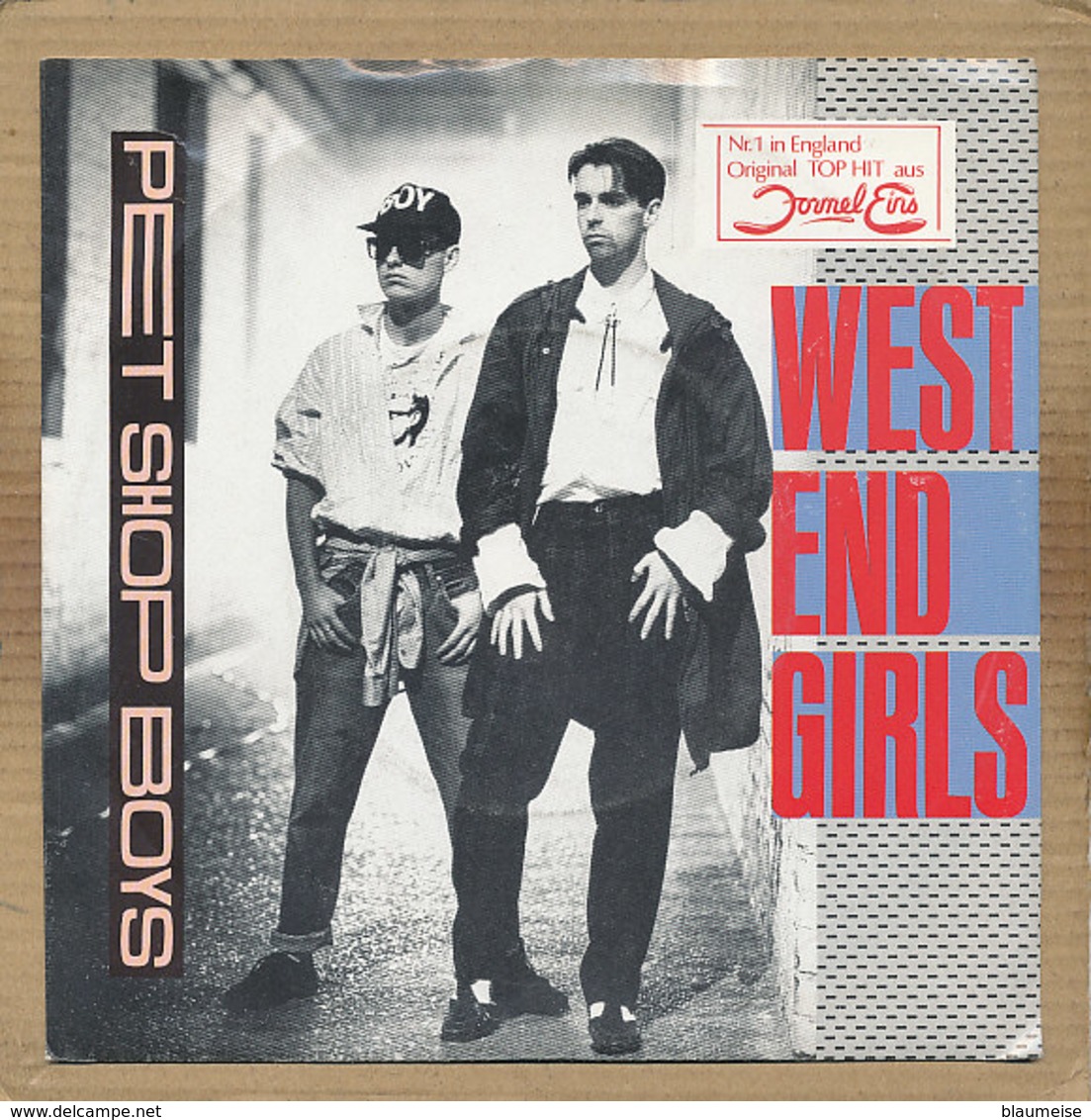 7" Single, Pet Shop Boys - West End Girls - Disco & Pop