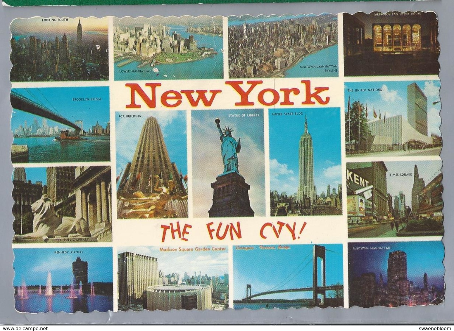 US.- FABULOUS NEW YORK THE FUN CITY! - Places & Squares