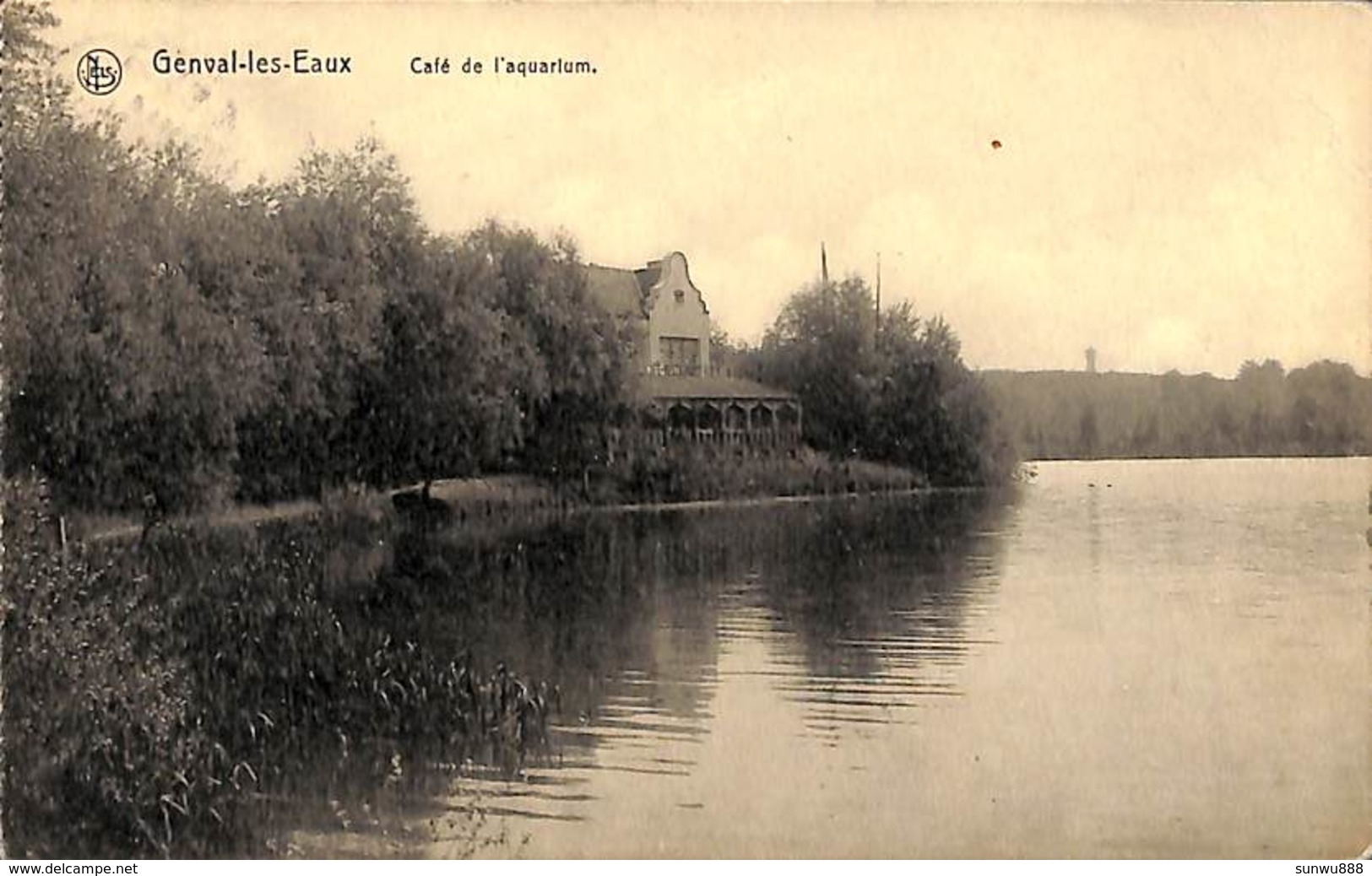 Genval-les-Eaux - Café De L'aquarium (1913, J. Degraux) - La Hulpe