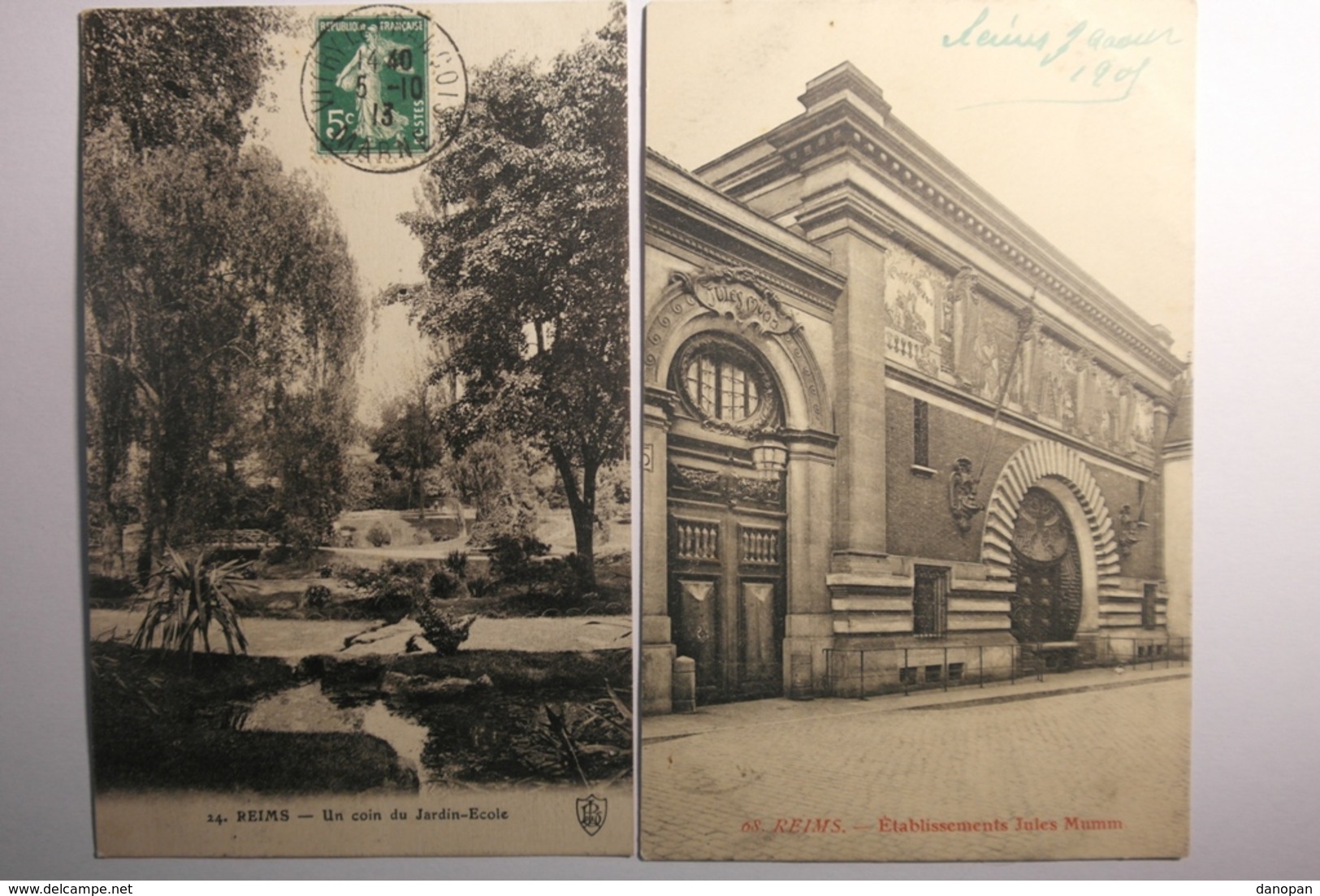 Lot De 40 CPA Reims - Lot N° 4 - 5 - 99 Postcards