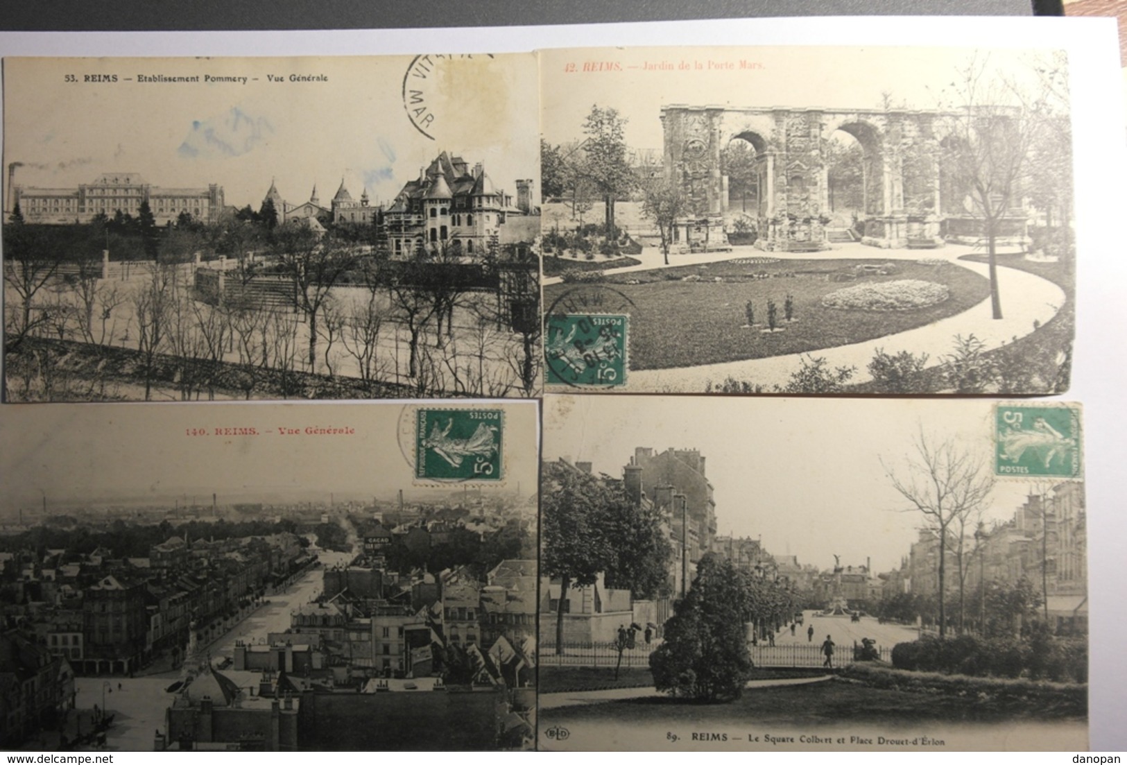 Lot De 40 CPA Reims - Lot N° 4 - 5 - 99 Postcards