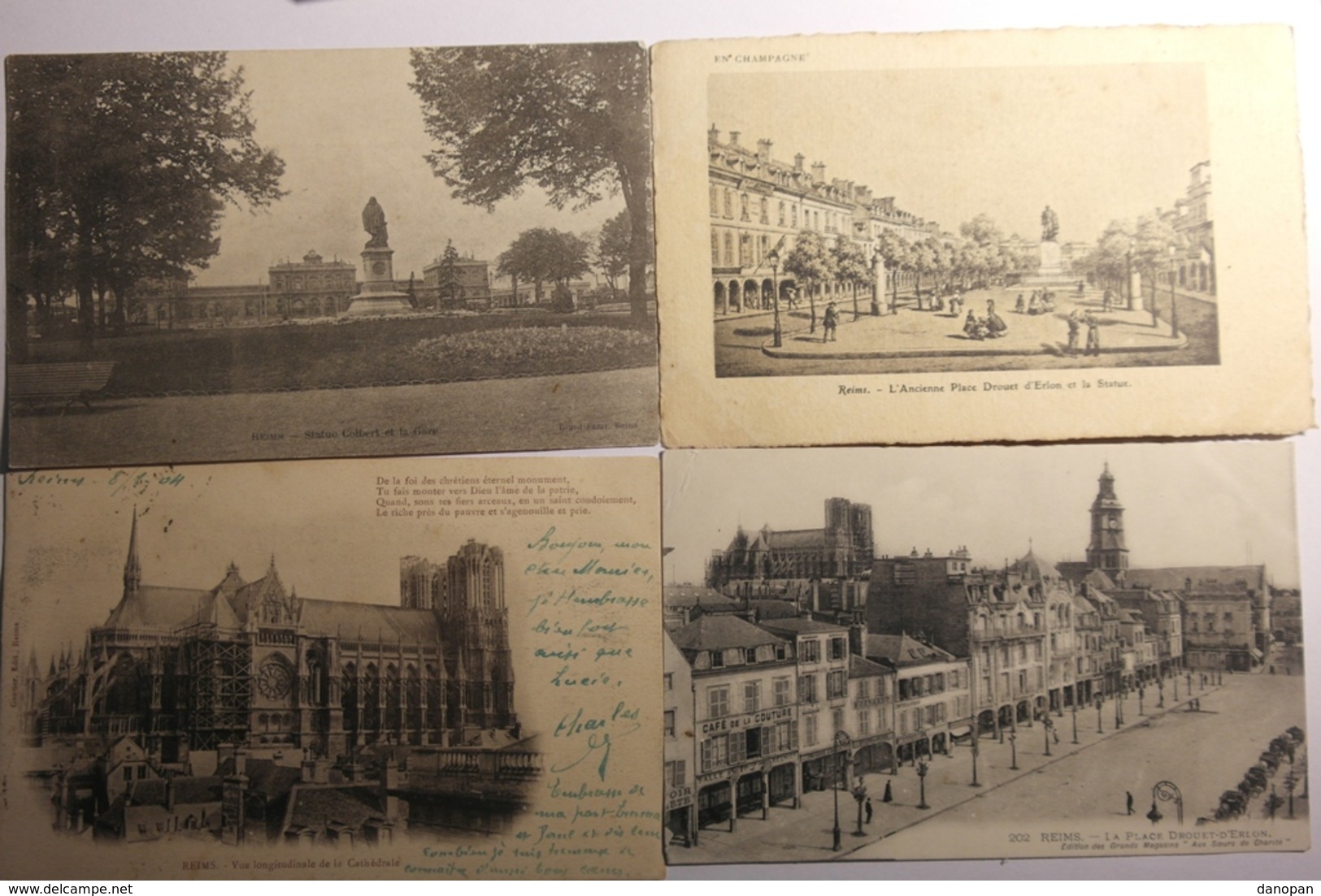 lot de 40 CPA Reims - Lot N° 4