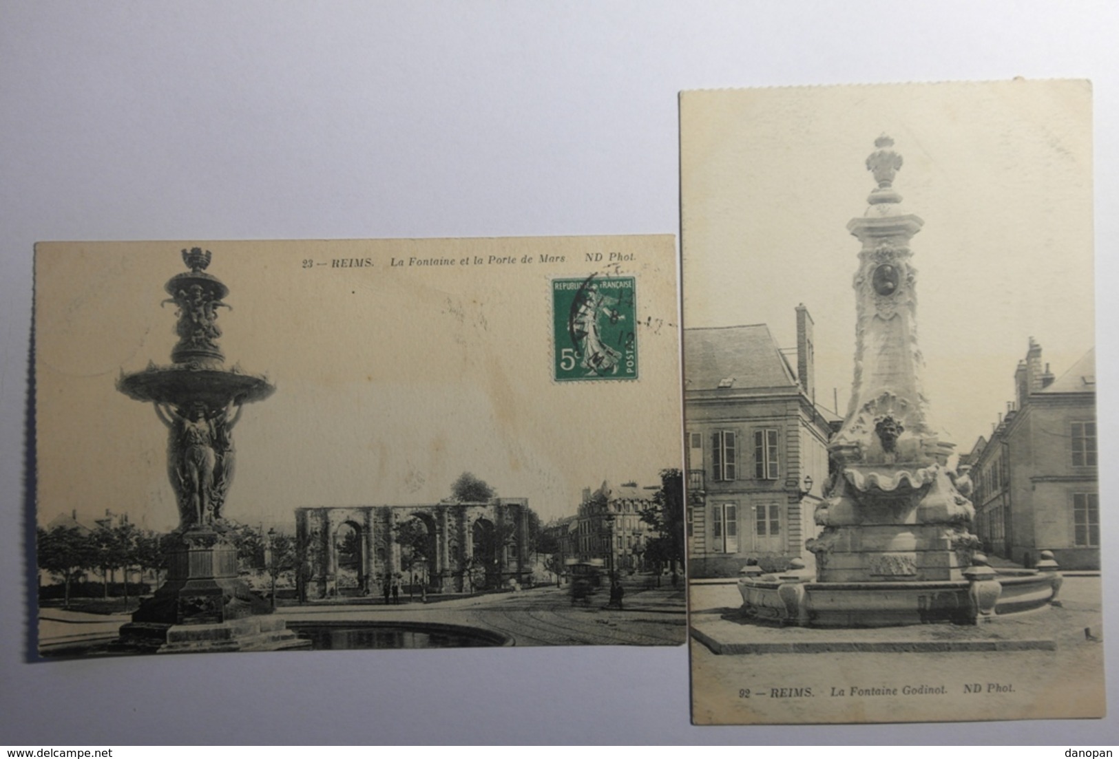 lot de 40 CPA Reims - Lot N° 4