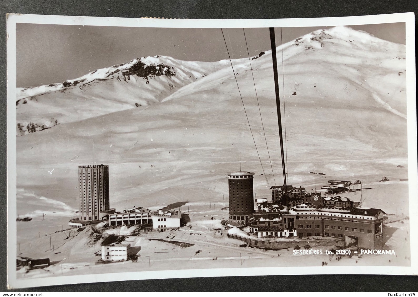 Sestriere Panorama Im Winter - Other & Unclassified