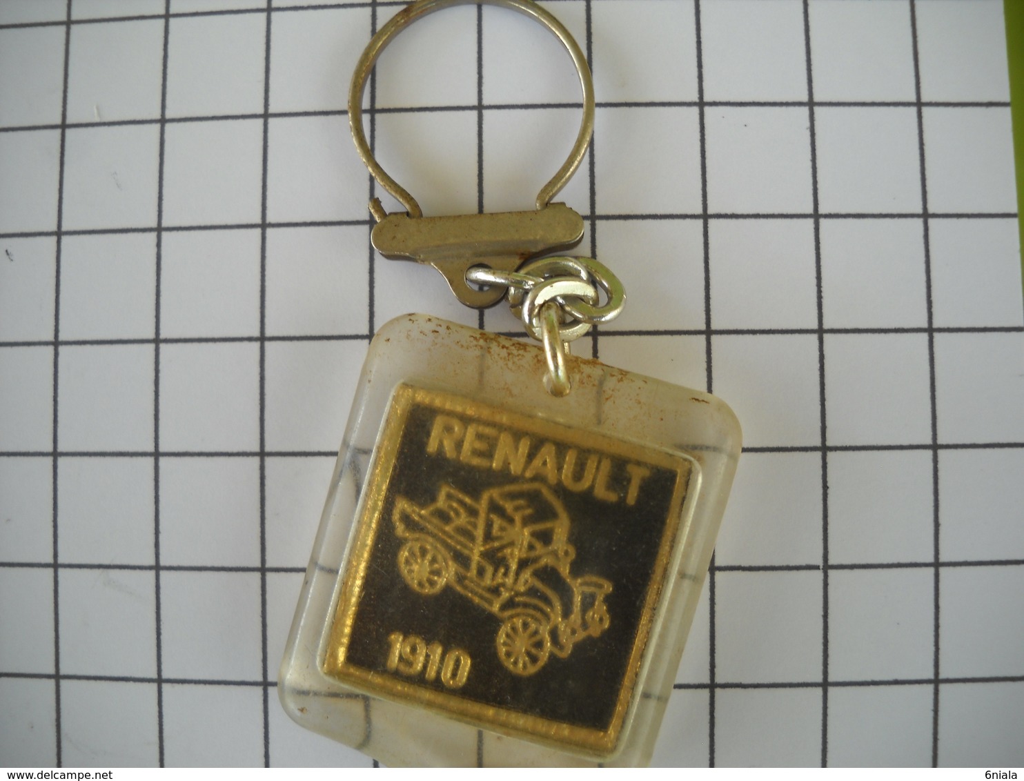 1063 Porte Clefs  RENAULT    1910 Surprise Le Gaulois Tacot       Automobile - Key-rings