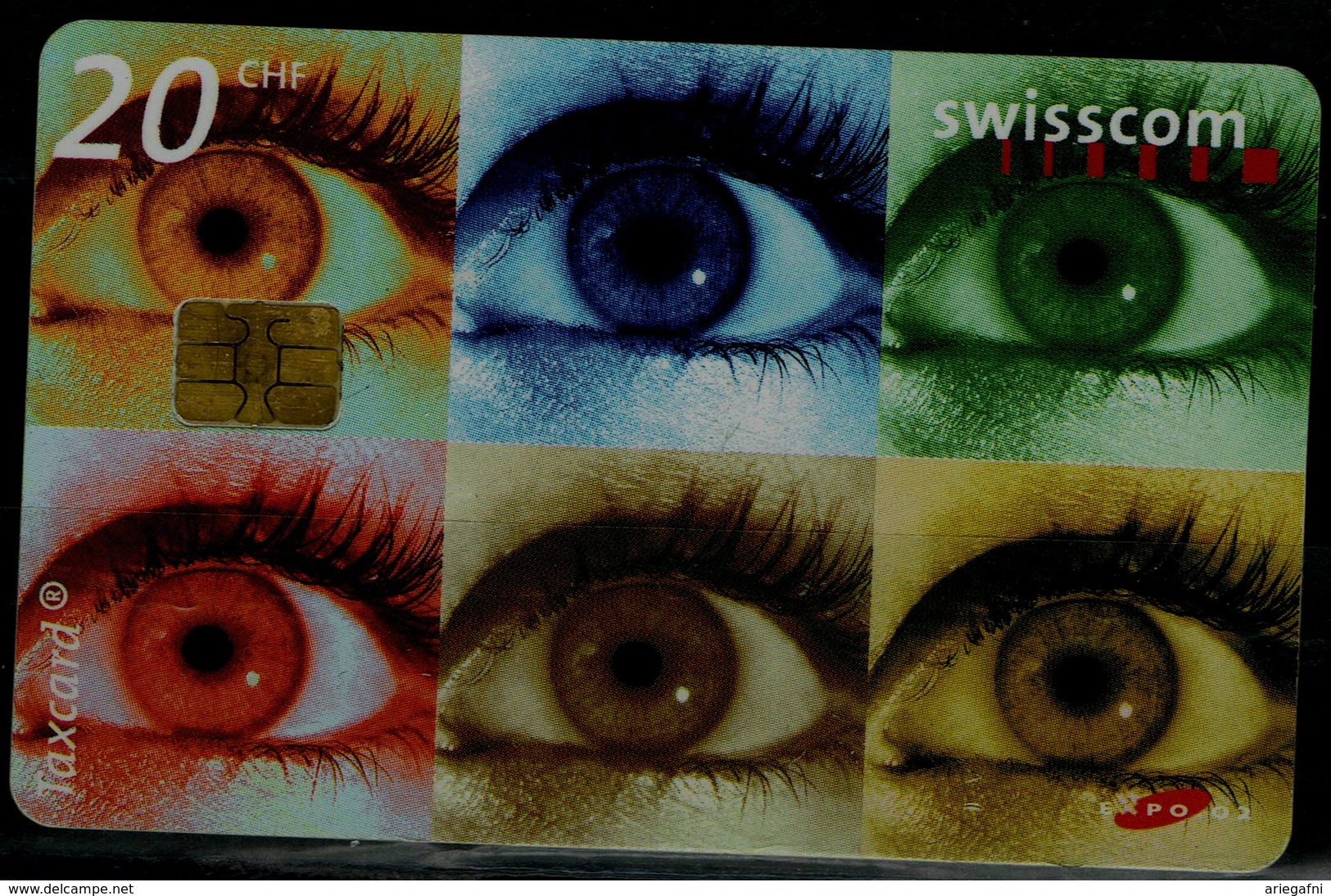 SCHWITZ 2005 PHONECARD EYES USED VF!! - Telefone