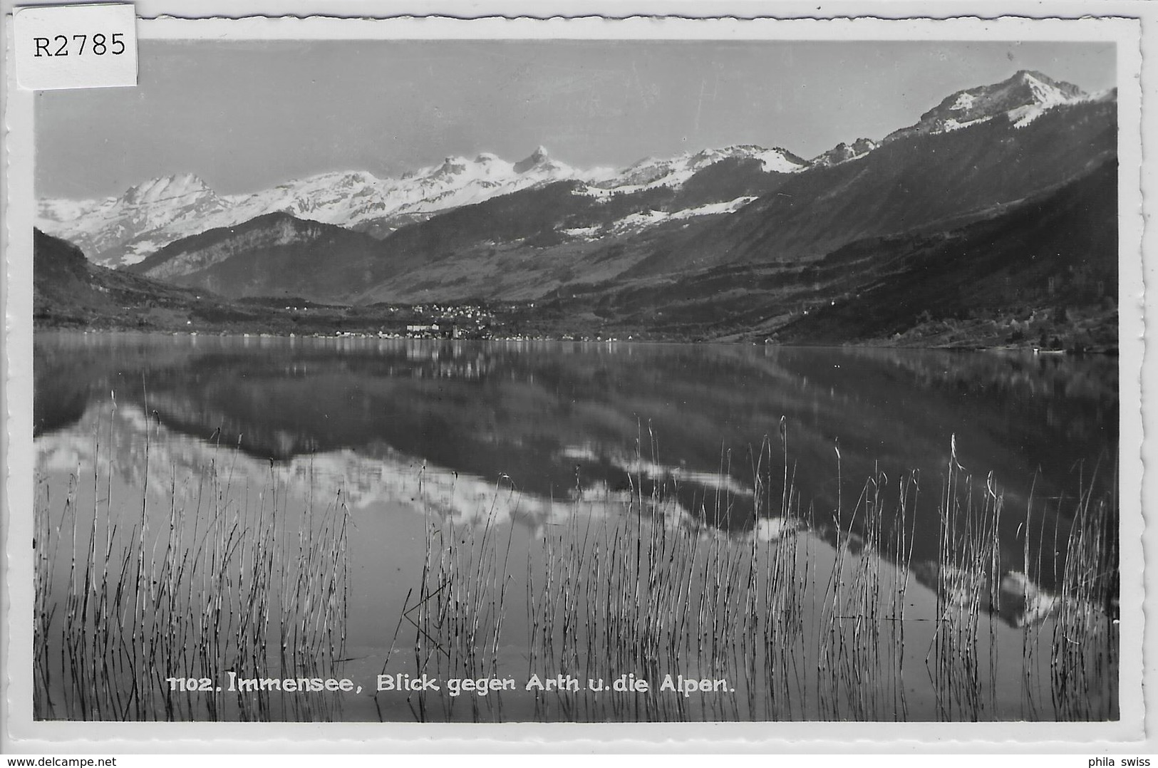 Immensee - Blick Gegen Arth Und Die Alpen - Arth