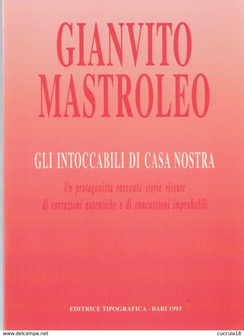 GLI INTOCCABILI DI CASA NOSTRA - Giornalismo