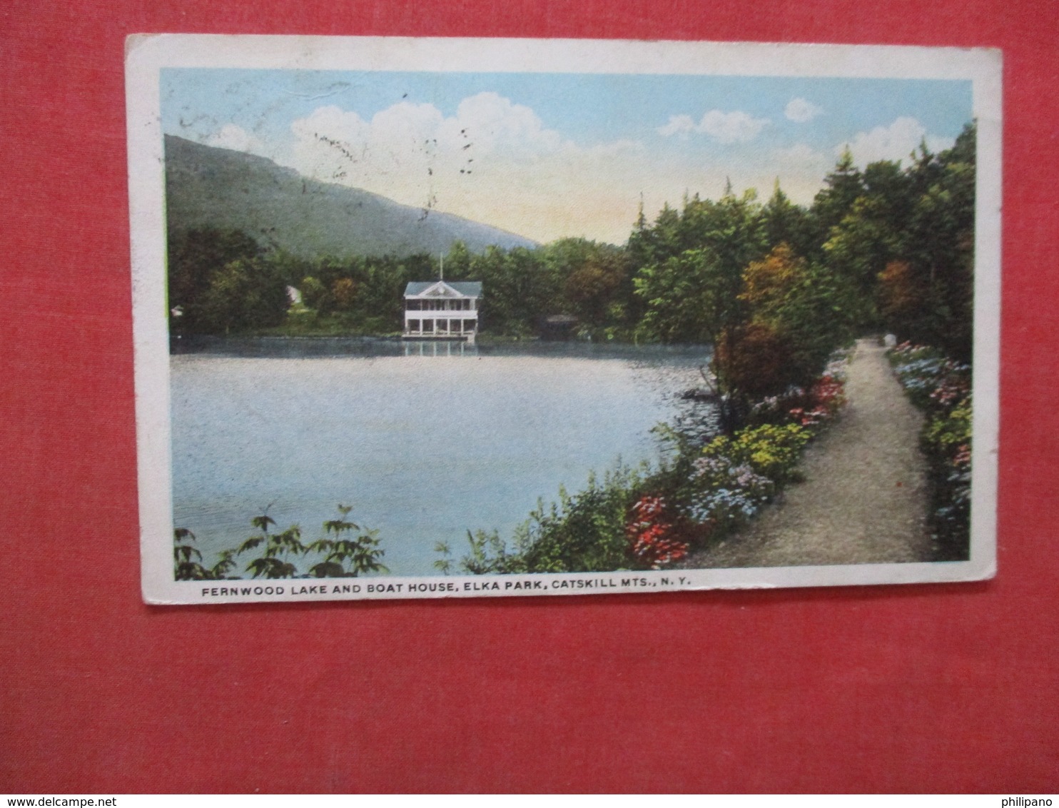 - New York >  Fernwood Lake & Boat House Elka Park Catskills >    Ref 4112 - Catskills