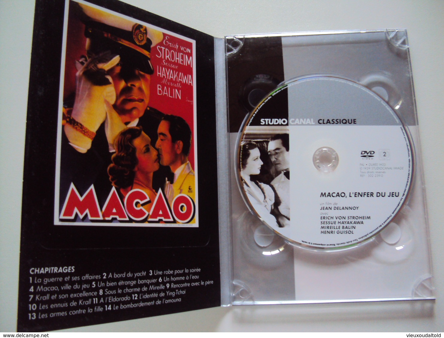 MACAO, L'ENFER DU JEU  1939  (Date De Sortie En Salle : 16 Novembre 1942 ) - Classic