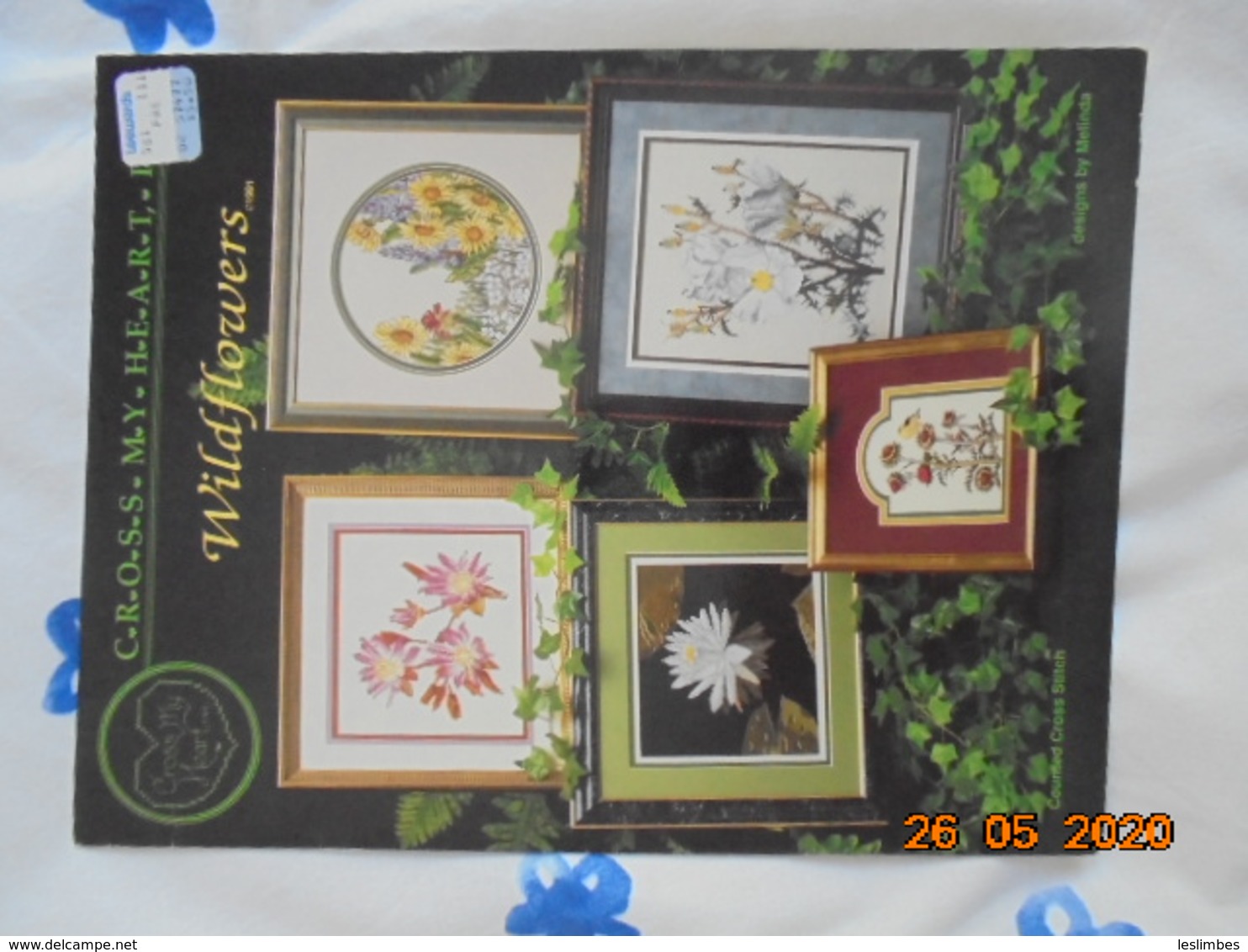 Counted Cross Stitch Wildflowers Designs By Melinda Blackman, Cross My Heart 1991 - Hobby Creativi