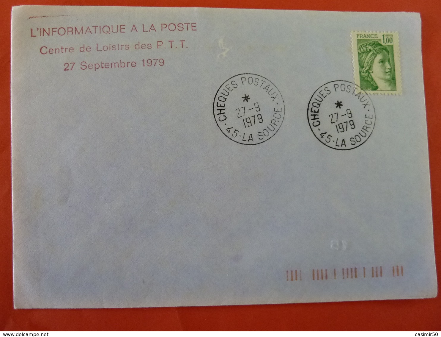 L'INFORMATIQUE A LA POSTE - Documents Of Postal Services