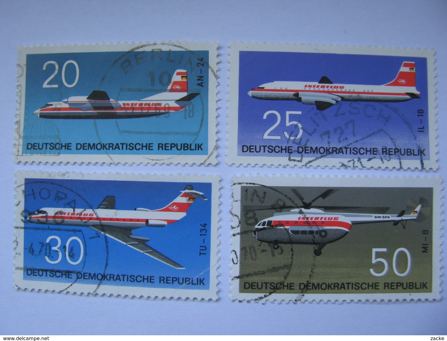 DDR  1524 - 1527  O - Used Stamps